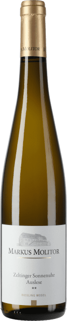 Riesling Zeltinger Sonnenuhr Auslese ** Goldene Kapsel 2019