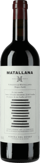 Bodegas Telmo Rodriguez Ribera del Duero: Matallana 2020