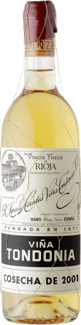 Lopez de Heredia - Vina Tondonia: Vina Tondonia Blanco Gran Reserva 2001