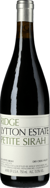 Petite Sirah Lytton Estate 2018