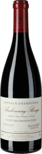 Coteaux Champenois Ambonnay Rouge Cuvée des Grands Côtés Vieilles Vignes Grand Cru 2019