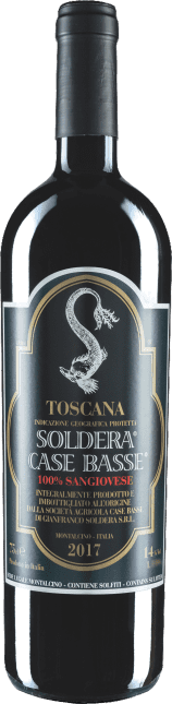 Societa Agricola Case Basse di Gianfranco Soldera: Toscana IGP Sangiovese Soldera Case Basse 2017