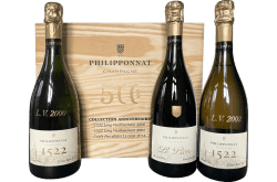 Champagne Sammlerbox : Philipponnat 500 Years Anniversary Box (3 Flaschen & 1 Buch)