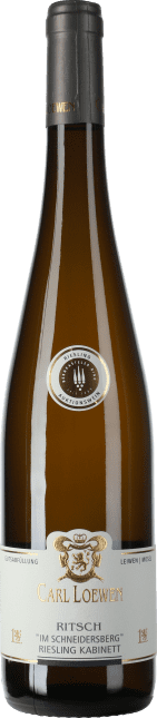 Carl Loewen: Riesling Ritsch im Schneidersberg Kabinett (Versteigerungswein) 2022