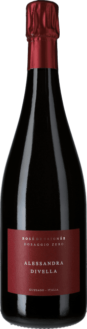 Alessandra Divella: Rosé de Saignee Spumante Metodo Classico Dosaggio Zero 2019