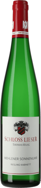 Thomas Haag / Schloss Lieser: Riesling Wehlener Sonnenuhr Kabinett Große Lage 2024