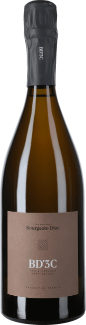 Bourgeois Diaz: Champagne BD'3C Trois Cepages Brut Nature
