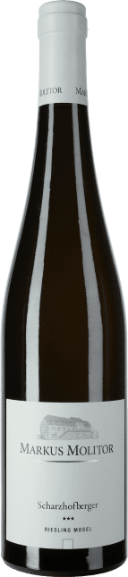 Markus Molitor: Riesling Scharzhofberger *** weiße Kapsel Qualitätswein 2023