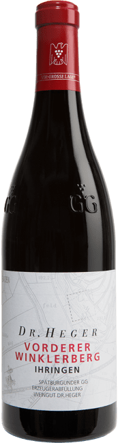 Dr. Heger: Spätburgunder Ihringer Vorderer Winklerberg Großes Gewächs 2016