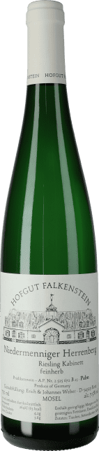 Hofgut Falkenstein: Riesling Niedermenniger Herrenberg Kabinett Palm 2024