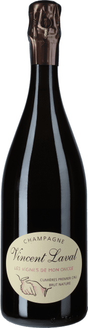 Georges Laval: Vincent Laval Champagne Les Vignes de Mon Oncle Cumières Premier Cru L22/21 Brut Nature