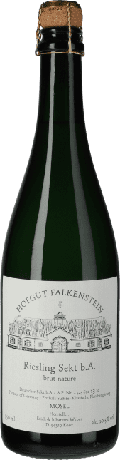 Hofgut Falkenstein: Falkensteiner Riesling Sekt Extra Brut 2023