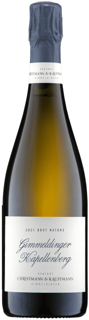 Christmann & Kauffmann: Spätburgunder Rosé Gimmeldinger Kapellenberg Brut Nature 2021