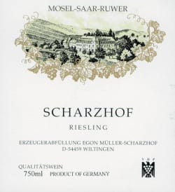 Scharzhof Riesling Qualitätswein (fruchtsüß) - Stelvin 2015