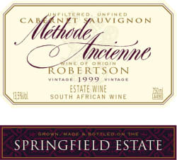 Methode Ancienne Cabernet Sauvignon 2003