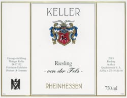 Keller: Riesling trocken von der Fels 2016