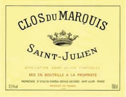 Leoville Las Cases: Clos du Marquis 2012