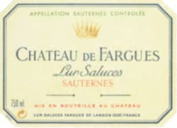 De Fargues: Chateau de Fargues Cru Classe 2008