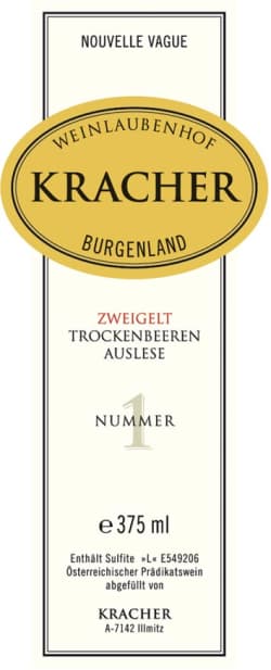 Kracher - Weinlaubenhof: Trockenbeerenauslese Zweigelt No. 1 Nouvelle Vague 2004