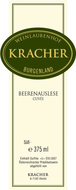 Kracher - Weinlaubenhof: Beerenauslese Cuvée 2011