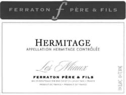 Ferraton Pere et Fils: Hermitage blanc Les Miaux 2009