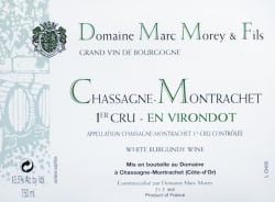 Marc Morey: Chassagne Montrachet Premier Cru Morgeot 2013