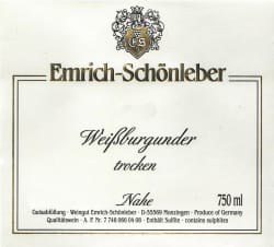 Emrich Schönleber: Weißburgunder trocken 2016