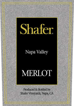 Shafer Vineyards: Napa Valley Merlot 2023