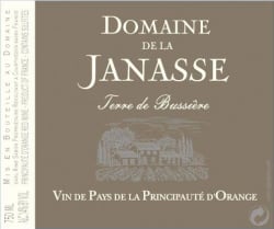 Domaine de la Janasse: Vin de Pays d'Orange Terre de Bussiere 2014