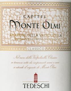 Tedeschi: Capitel Monte Olmi Amarone della Valpolicella Riserva 2011