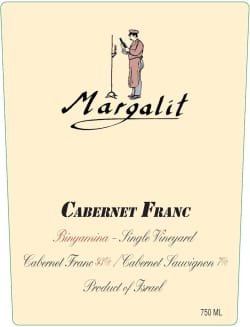 Margalit Winery: Carmel Mountain Cabernet Franc 2008