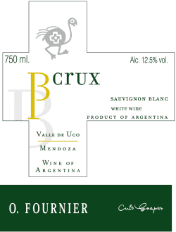 Bodegas O. Fournier Argentinien: B Crux Sauvignon Blanc 2016