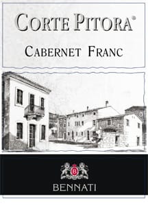 Casa Vinicola Bennati: Cabernet Franc Veneto Selezione Corte Pitora 2014