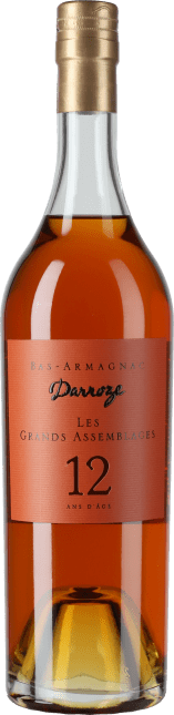 Francis Darroze: Armagnac Les Grands Assemblages 12 Jahre Bas-Armagnac