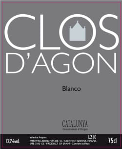 Clos d'Agon: Clos d'Agon blanco 2010