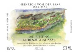 Heinrich von der Saar: Beerenauslese Maximal 2011