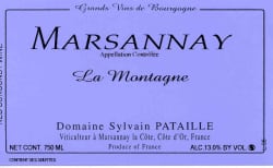 Sylvain Pataille: Marsannay La Montagne 2012