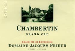 Domaine Jacques Prieur: Chambertin Grand Cru 2011