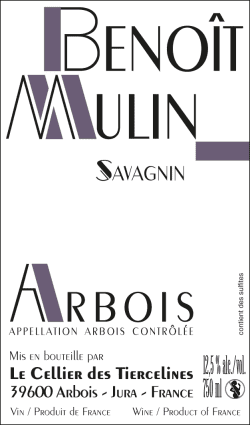 Benoit Mulin: Savagnin Arbois 2010