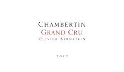 Olivier Bernstein: Chambertin Grand Cru 2012