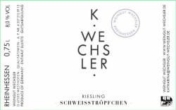 Katharina Wechsler: Riesling Schweißtröpfchen 2017