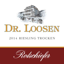 Dr. Loosen: Riesling Rotschiefer 2014
