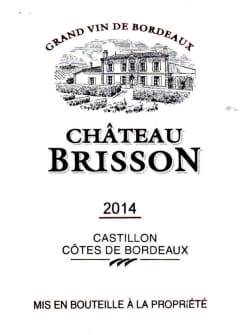 Brisson: Chateau Brisson 2014