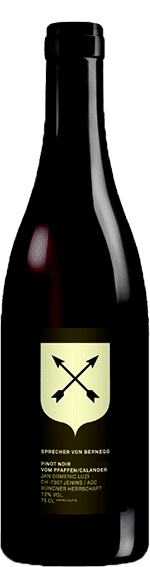 Sprecher von Bernegg: Pinot Noir Vom Pfaffen / Calander 2016