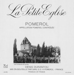 Eglise Clinet: La Petite Eglise (2.Wein) 2012