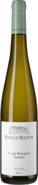 Markus Molitor: Riesling Ürziger Würzgarten Kabinett Grüne Kapsel 2023
