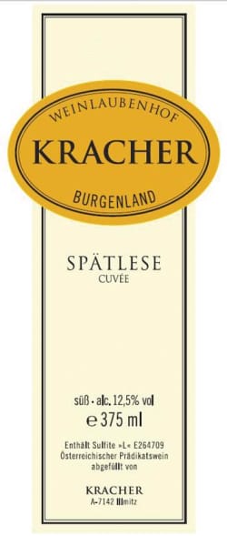 Kracher - Weinlaubenhof: Spätlese Cuvée 2016