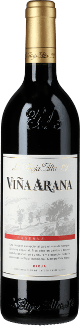 La Rioja Alta: Vina Arana Reserva 2009