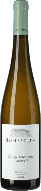 Markus Molitor: Riesling Zeltinger Schlossberg Auslese ** Grüne Kapsel 2006