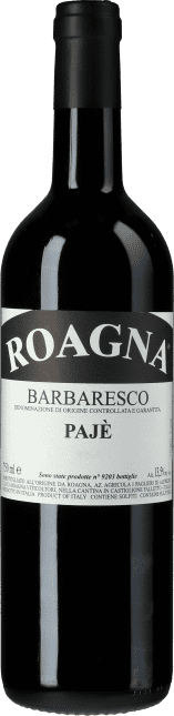 Roagna: Barbaresco Paje 2019
